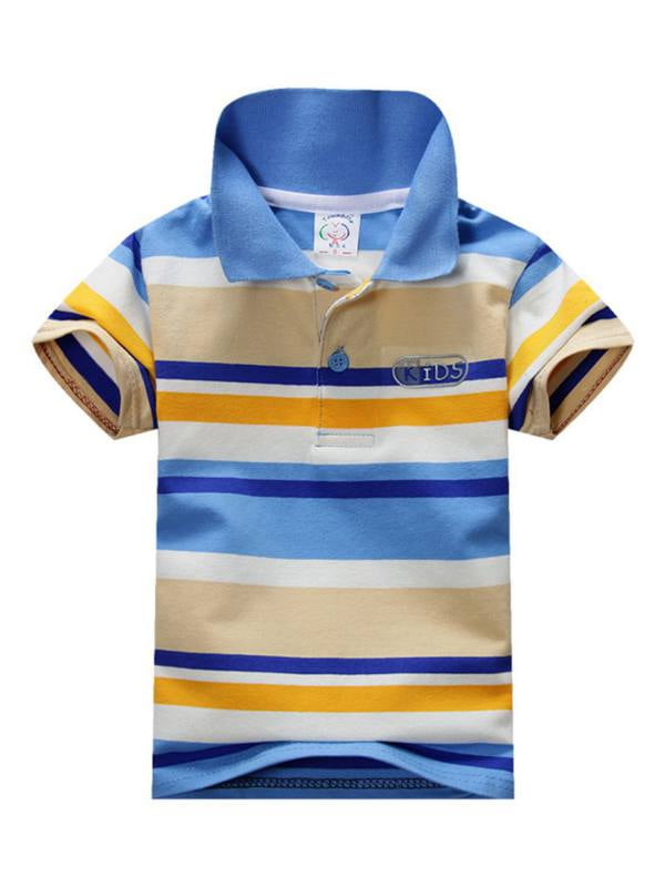 Baby boy collar t shirt Clearance