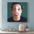 thumbnail image 3 of Pete Davidson Handsome Art Cool Poster Wall Art Poster Gifts Bedroom Prints Home Decor Hanging Picture Canvas Painting Posters 16x16inch(40x40cm), 3 of 5
