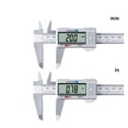 thumbnail image 3 of 6inch Digital Vernier Calipers Lcd Electronic Caliper, Carbon Fiber Gauge, Height Measuring Tools Instruments Micrometer ,Accurate Measurement, 3 of 6