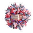 thumbnail image 7 of AZXY 4th of July Wreath,Patriotic Wreath,Independence Day Wreaths,Memorial Day Decorations, 7 of 7