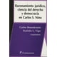 thumbnail image 1 of RAZONAMIENTO JURIDICO, CIENCIA DEL DERECHO Y DEMOCRACIA EN CARLOS S. NINO DISTRIBUCIONES FONTAMARA CARLOS ROSENKRANTZ, 1 of 2