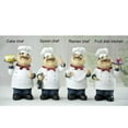 thumbnail image 3 of CNKOO Vintage Chef Figures Kitchen Ornament Display Statue Model Decor Coffee Bar Cafe Room Decoration Restaurant Sculpture, 3 of 6