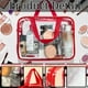 thumbnail image 3 of Bolsa de maquillaje transparente YOQIVEXU, organizador impermeable, 4 paquetes, 3 of 6