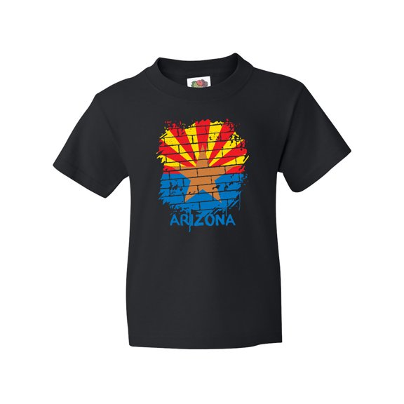 Inktastic Graffiti Arizona State Flag Youth T-Shirt