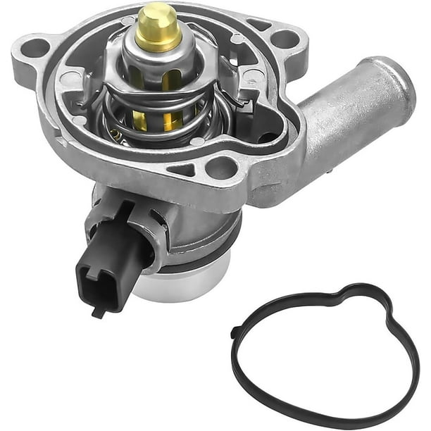 Conjunto de carcasa de termostato de refrigerante de aluminio 902-808 compatible con Chevy Cruze Trax Sonic 2011-2016 y 2013-2020