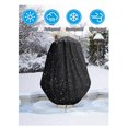 thumbnail image 3 of 40inch D X 50inch H Fountain Cover - Weatherproof Garden Fountain Statue Protective Cover with Zipper & Drawstring,, 3 of 8