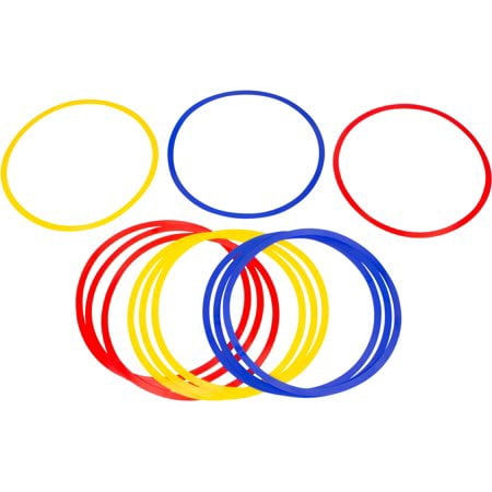 Speed & Agility Training Rings - Set of 12 - 16