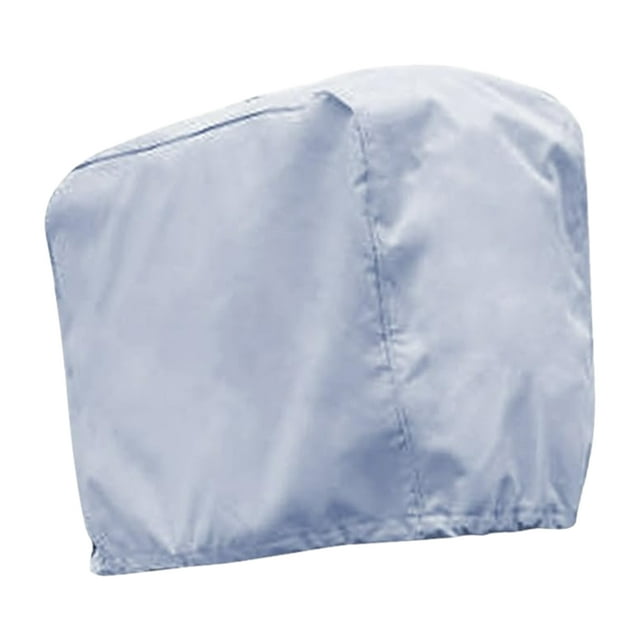 Bearachild Cubierta duradera para Motor de barco hecha con tela Oxford para protección impermeable y a prueba de polvo Cubiertas para muebles de jardín plata