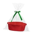 thumbnail image 3 of Cesta de cuerda de algodón tejida para frutas, cesta de almacenamiento para artículos diversos de escritorio, regalo para bebé rojo, 3 of 9
