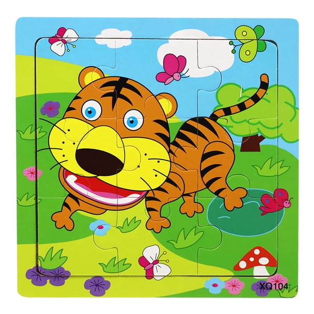 5-piece children's intellectual development building blocks, insects ...