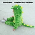 thumbnail image 7 of Baby Green Dinosaur Costumes Unisex Toddler Onesie Halloween Dress Up Romper, 18-24 Months, 7 of 7