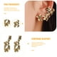 thumbnail image 4 of 2 piezas de aretes tipo puño con clip para las orejas, aretes tipo puño con clip, aretes tipo puño con clip para las orejas, 4 of 6