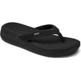 thumbnail image 2 of REEF Cushion Cloud Women's Flip Flop Black - Super Soft Molded Footbed, Enhanced Arch Support, Lightweight Water-Friendly Sandals, 2 of 7