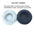 thumbnail image 7 of Joernso 1 Pair Soft Comfortable Velvet Earpad Cushion Replacement Headphone Accessory, 7 of 7