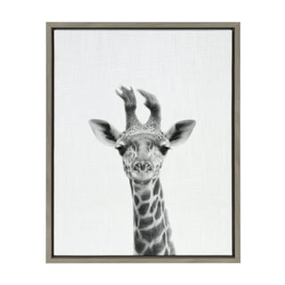 Kids Virtual Giraffe Canvas Paint Lesson Pre-recorded