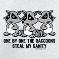 thumbnail image 3 of CafePress - One By One The Raccoons Long Sleeve T Shirt - Unisex Cotton Long Sleeve T-Shirt, 3 of 4