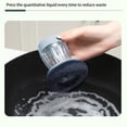 thumbnail image 5 of Soap Dispenser Brush, Dish Scrubber, Palm Grip Kitchen Cleaning Tool for Pots Pans Sinks, 1-Pack, 5 of 6