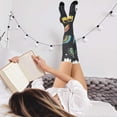 thumbnail image 5 of Cars Doodle Womens Thigh High Stocks Over Knee High Socks Thigh Tigh Boot Stockings, 5 of 7