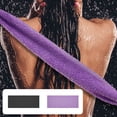 thumbnail image 1 of Cinturón de depuración para la espalda exfoliante de baño | Esponja de baño espumante de malla | Toalla esmerilada de limpieza profunda | 30x80cm Extra Largo | Nailon de secado rápido, 1 of 6