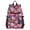 Red Glass Rose, variant on JIALIOU 14" Laptop Backpack Waterproof Airline Approved Stylish Casual Daypack for Travel Business College Work, Football Helmet with Star