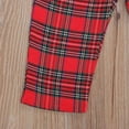 thumbnail image 6 of LUOGENLI Outfits Baby Girl Rompers 3-6 Months Pack Pajamas Set for Girls Plaid Long Sleeve Loe Set Button down Pj Sets Girls Rompers Size 14-16 Dressy Newborn Baby Rompers Girl Red 1-2 Years, 6 of 6