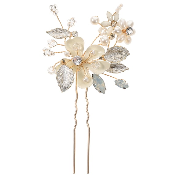 FONDOTIN Bridal Hair Pieces U Shape Hairpin for Special Occasions 1Set