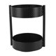 thumbnail image 1 of Turntable Spice Rack 360 Degree Rotatable Large Capacity Multifunctional Carbon Steel Turntable Seasoning Organizer for Kitchen 2 Layers, 1 of 4