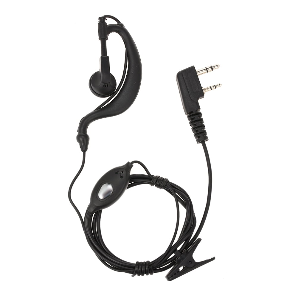 Walkie Talkie Headset Earpiece with Mic PTT for Kenwood for BAOFENG UV