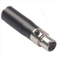 thumbnail image 3 of 6X XLR Mini 3 Pines Macho una Hembra Adaptador de Audio Conector de Enchufe Adaptador Convertidor de SeñAl de Alta Fidelidad para MicróFono Altavoz, 3 of 5