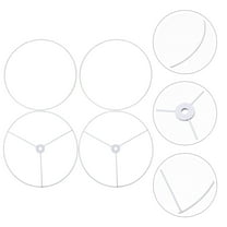 HAKIDZEL Metal Lampshade Brackets For E27 Lamps Diy Lampshade Frames Round Light Racks