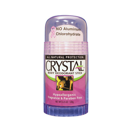 Crystal Mineral Deodorant Stick, Unscented, 4.25 (Best Crystal Deodorant Reviews)