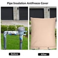 thumbnail image 2 of Backflow Preventers Protection, 16W x 20H Backflow Winter Cover, Insulated Cover Pouch for Irrigation Backflow Valve, Sprinkler Valves in Snow or Sun, 2 of 4