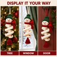 thumbnail image 3 of KRONDO Crochet Christmas Spiral Ornament DIY Kit, 3D Christmas Hanging Decor with Soft Yarn & Ergonomic Hook for Beginner Crafters, 3 of 9