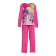 thumbnail image 6 of Girls Licensed Character Long Sleeve Top and Pants Sleep Set,  2-Piece, Sizes 4-12, 6 of 7