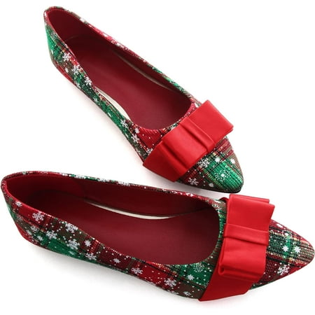 

Pfhytec LU Camouflage Ballet Flats Womens Pointed Toe Ballet Flats Suede Dress Shoes Slip On Loafers for Women Dressy Comfortable