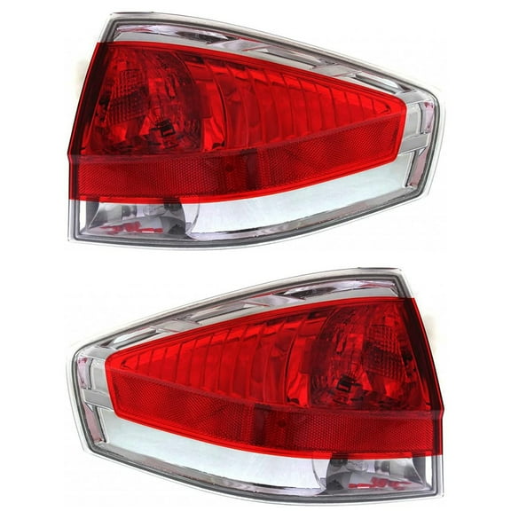 New pair of Halogen Tail Lights Compatible with Ford Focus SES Sedan 4 Door 2.0L 2009 2010 2011 By number FO2801215 FO2800215 9S4Z 13404 D 9S4Z 13405 D 9S4Z-13404-D 9S4Z-13405-D 9S4Z13404D 9S4Z13405D