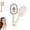 White, variant on EVHRZN 5 in 1 Cushion Brush, Electric Spray Air Cushion Massage Comb, Electric Spray Hair Cushion Comb, Mist and Brush, Anti-Frizz Hydrating Hair Brushs for Dry Frizzy (Pink)