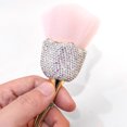 thumbnail image 3 of Nail Powder Brush Powder Blusher Brush Diamond Rose Makeup Brush Large Powder Brush Beauty Tools, 3 of 7