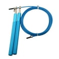 thumbnail image 1 of DYNWAVECA Skipping Rope Speed Jump Rope 118 Inch Length Adjustable Wear-Resistant, Boxing Training Portable Speed Umping Rope Speed Rope Thin Light Blue, 1 of 9