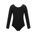 thumbnail image 2 of Aislor Kids Girls Long Sleeves Ballet Dance Gymnastic Tank Leotard Sports Bodysuit Jumpsuit, 2 of 7