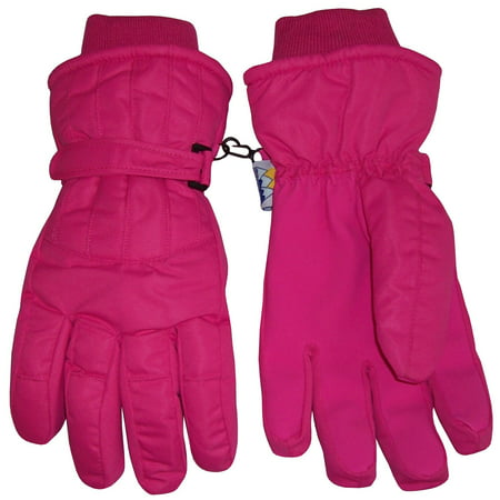 NICE CAPS Womens Ladies Adults Cold Weather Thinsulate Waterproof Ridges Winter Ski Snow (Best Heated Ski Gloves)