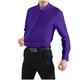 thumbnail image 2 of pstuiky hombres de manga larga, Camisas casuales de moda para hombre con botones y cuello vuelto de tela elástica sólida tops de invierno para hombre l, 2 of 4