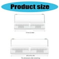 thumbnail image 3 of Adjustable Air Conditioners Windshield Plastic Air Flows Deflectors Household Air Conditioning Baffle for Gentle Cooling, 3 of 8