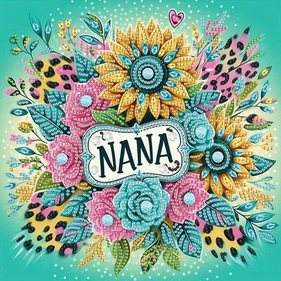 Sunflower Rose Bouquet Diamond Art Painting Kit