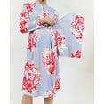 thumbnail image 4 of Sufeini Maternity Robes And Matching Swaddle Blanket Set Women Mommy Postpartum Robe Hospital Labor And Delivery Gown, 4 of 4