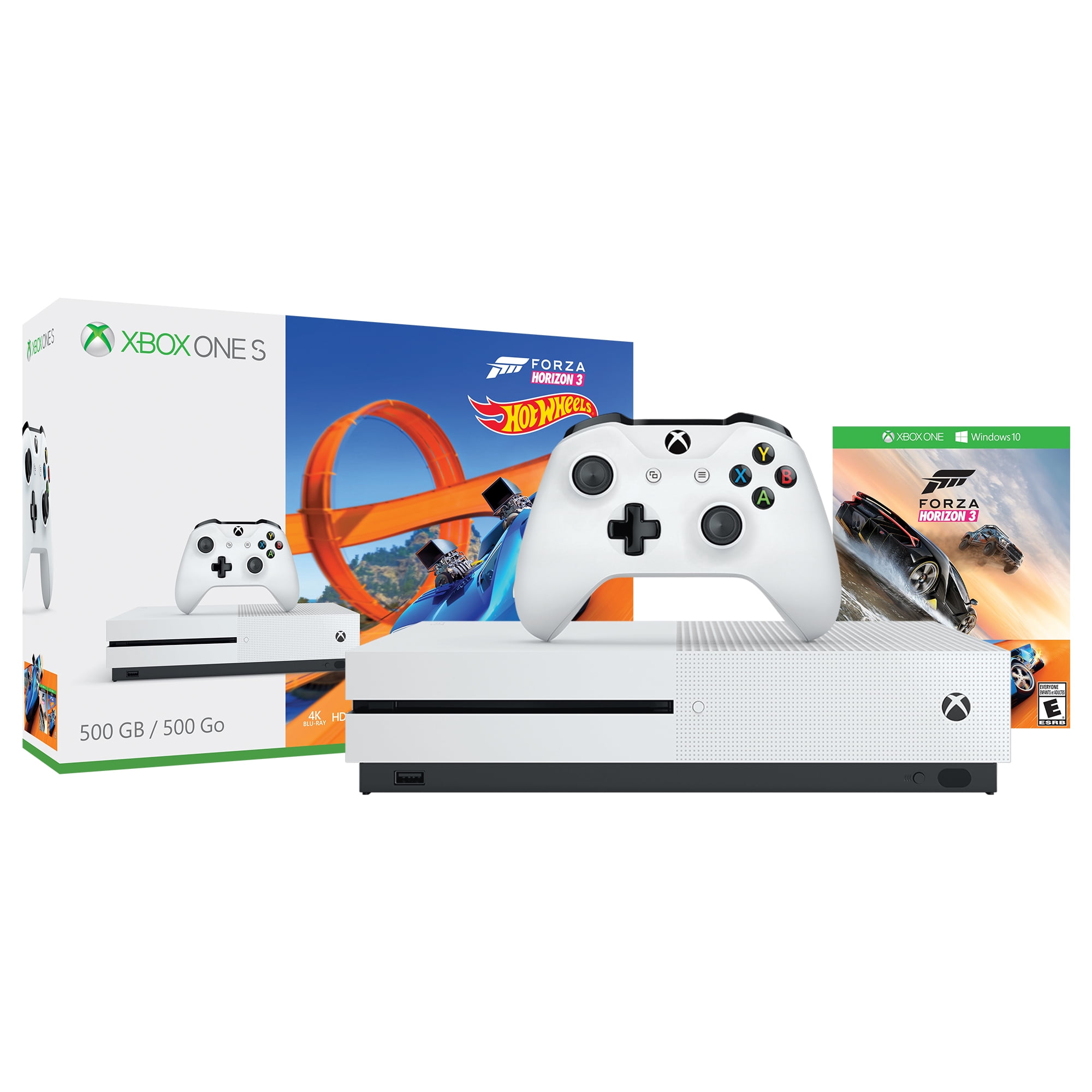 Microsoft Xbox One S 500GB Ultimate Halo Bundle, White, ZQ9-00374