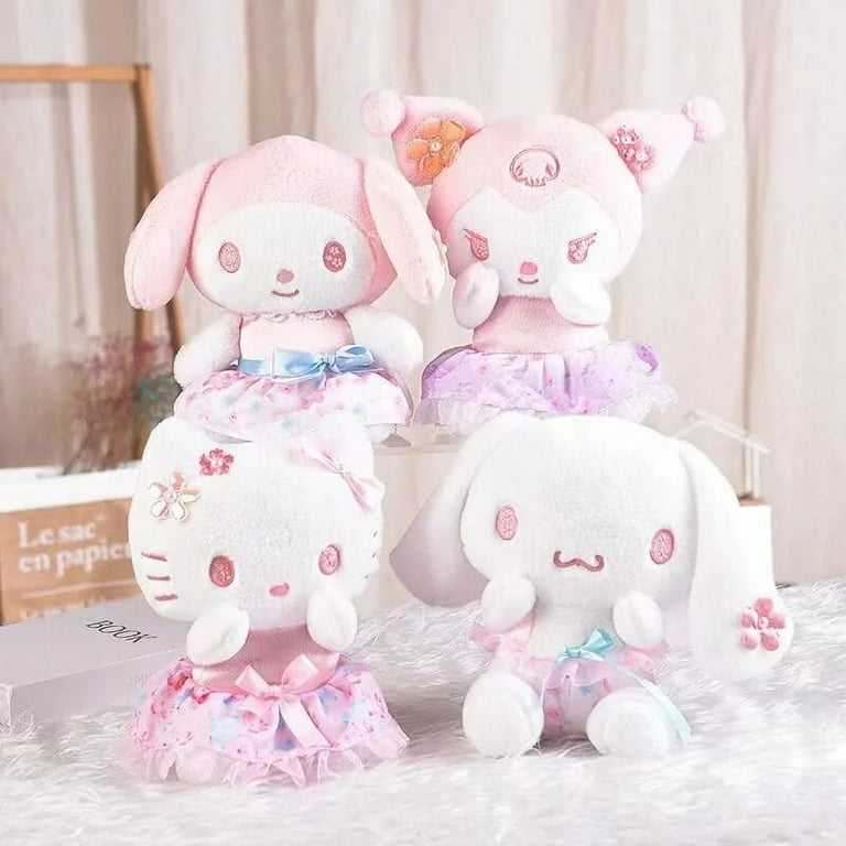 XL Sanrio Yurukawa Pink Bow Sweety My Melody Kuromi cheapest Mochi Mochi Plush