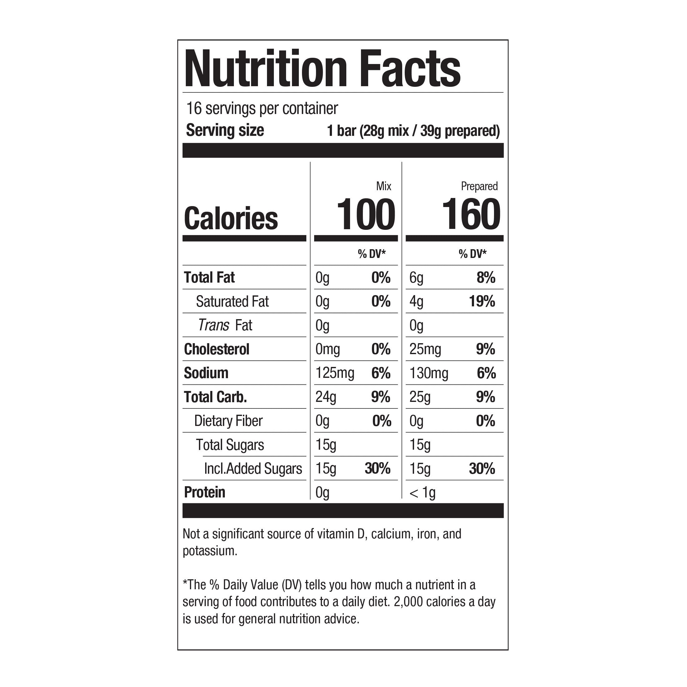 (2 pack) Miss Jones Baking Co. Gluten-Free Snickerdoodle Toffee Blondie Bar Mix