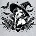 thumbnail image 3 of CafePress - Batty Witch T Shirt - Women's Nightshirt, 3 of 4