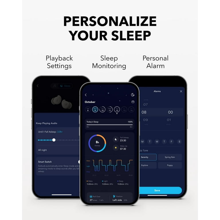 Free Shipping! Soundcore Sleep A20 by Anker Sleep Earbuds